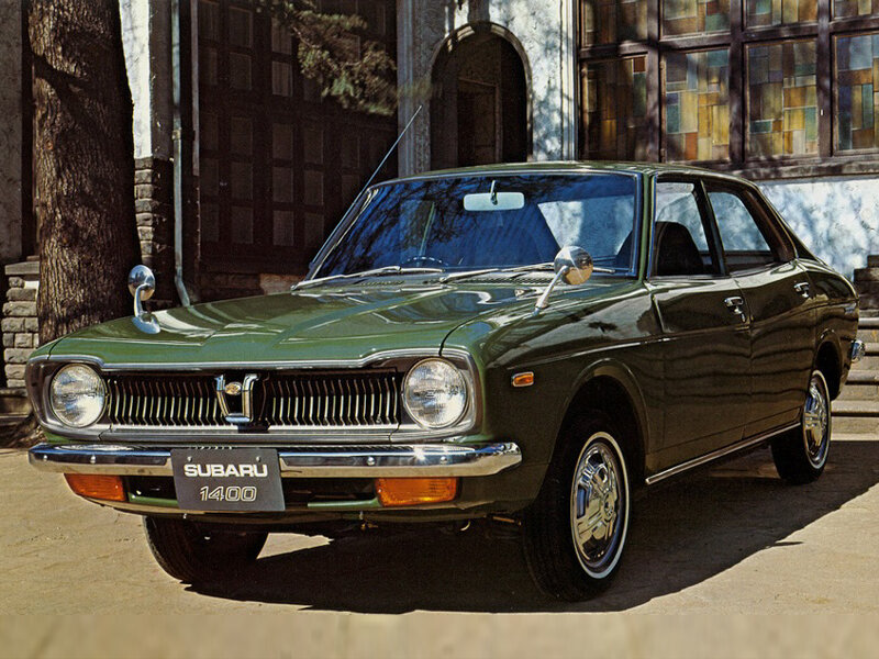 Subaru Leone (A21, A22) 1 поколение, седан (04.1972 - 09.1973)